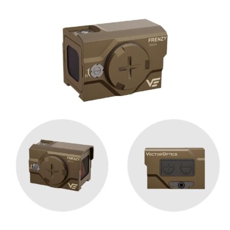 Vector Optics Frenzy Plus 1x18x20 FDE Tan Reflex Sight Red Dot Nişangah