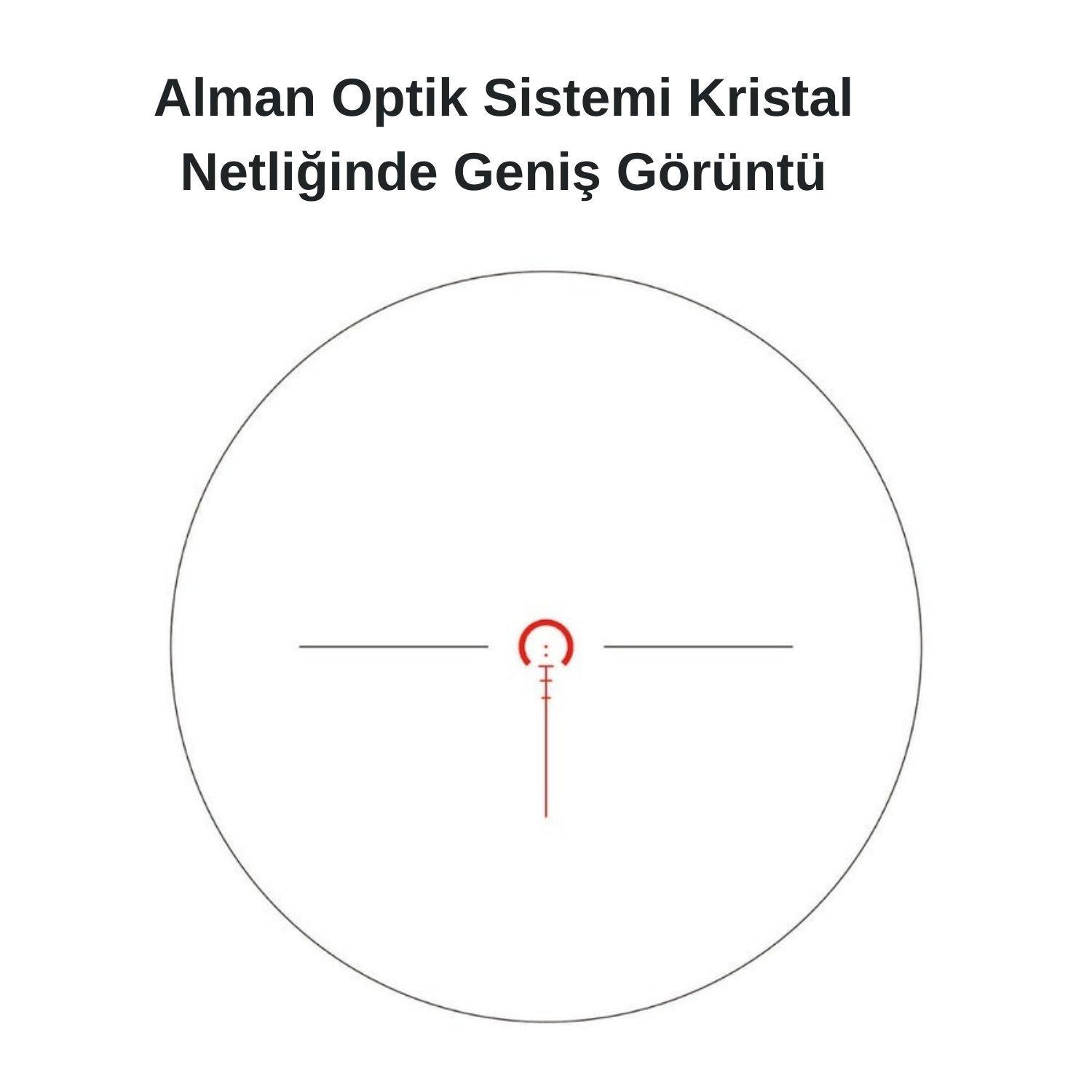 Vector Optics Taurus 1-6x24 FFP Tüfek Dürbünü - Görsel 2