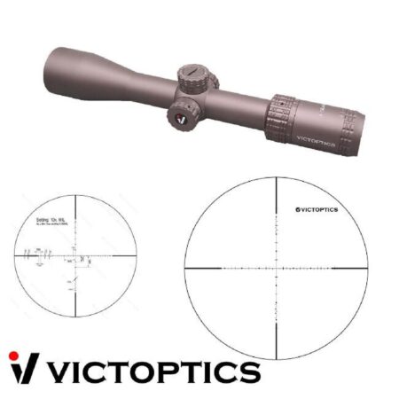 Victoptics S4 4-16X44 Coyote SFP Parallax Tekerli Tüfek Dürbünü