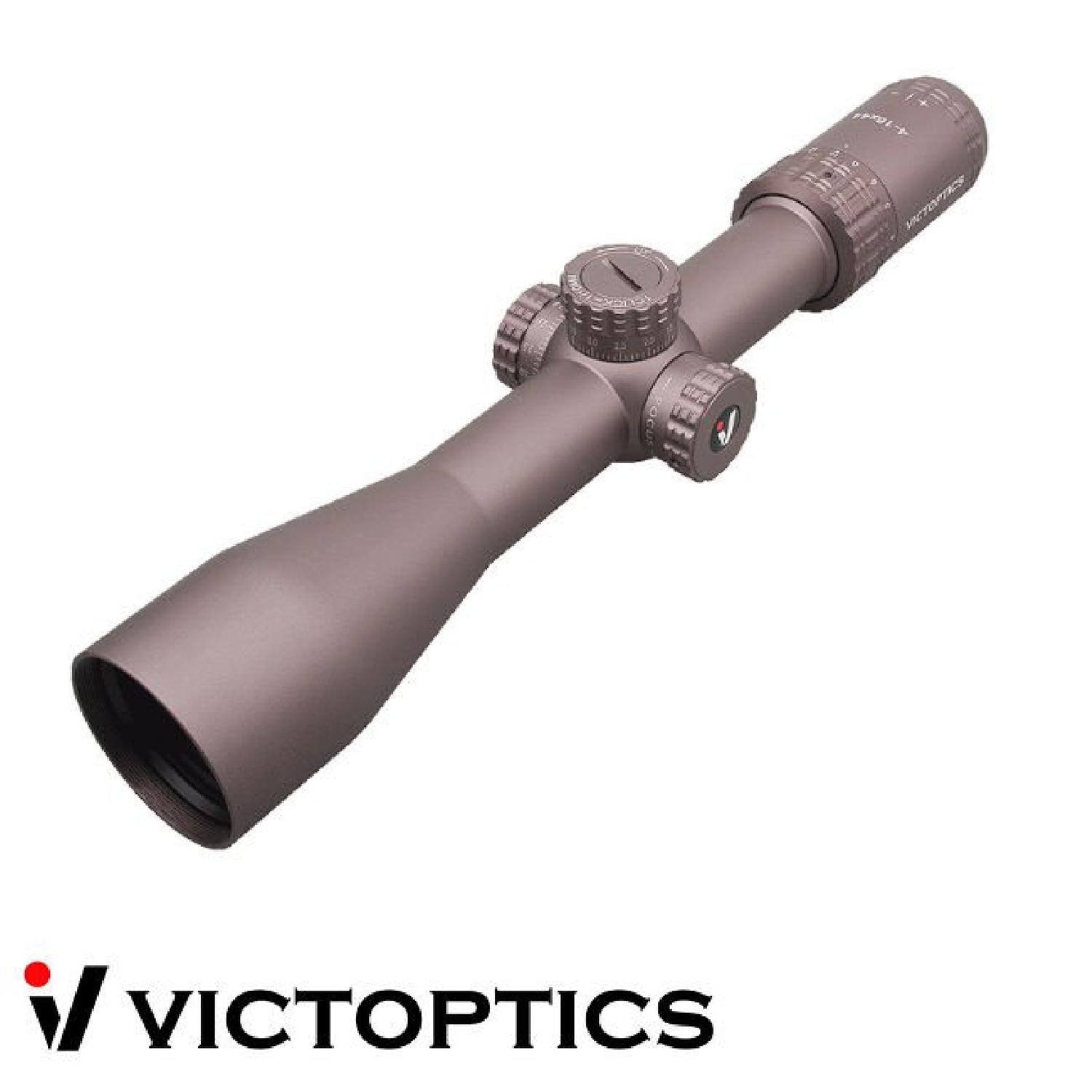 Victoptics S4 4-16X44 Coyote SFP Parallax Tekerli Tüfek Dürbünü - Görsel 2