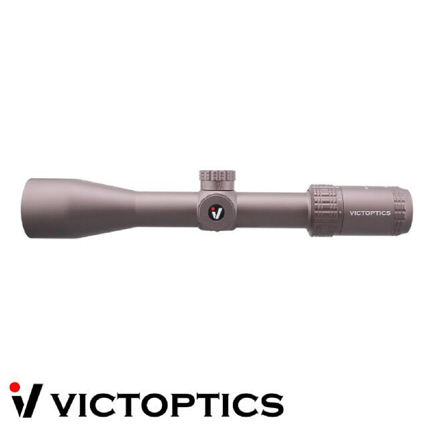 Victoptics S4 4-16X44 Coyote SFP Parallax Tekerli Tüfek Dürbünü - Görsel 4