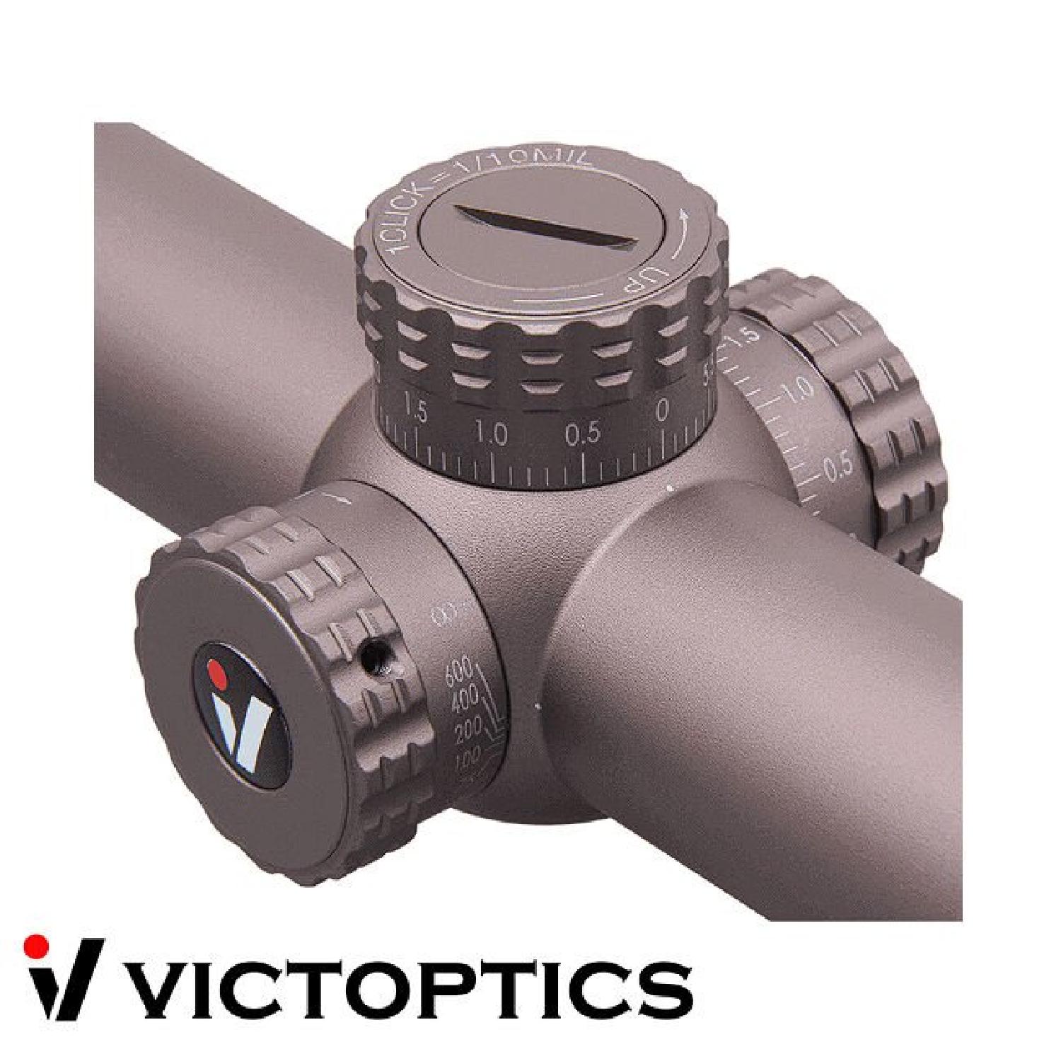 Victoptics S4 4-16X44 Coyote SFP Parallax Tekerli Tüfek Dürbünü - Görsel 7