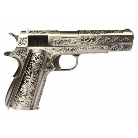 WE Colt 1911 Etched Gravür İşlemeli GBB Airsoft Tabanca
