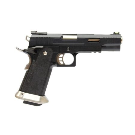 WE Force Hi-Capa 5.1" Full Metal Siyah GBB Airsoft Tabanca