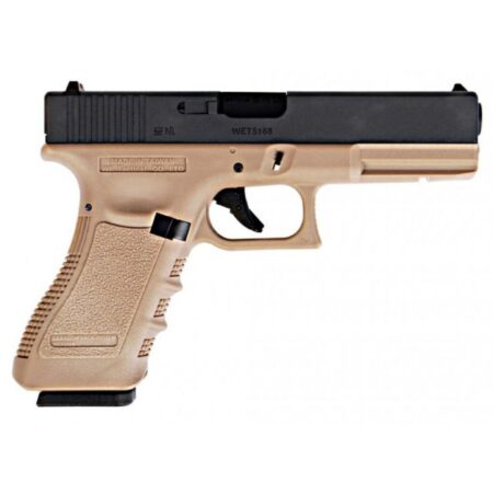 WE Glock G17 Gen3 Tan GBB Airsoft Tabanca