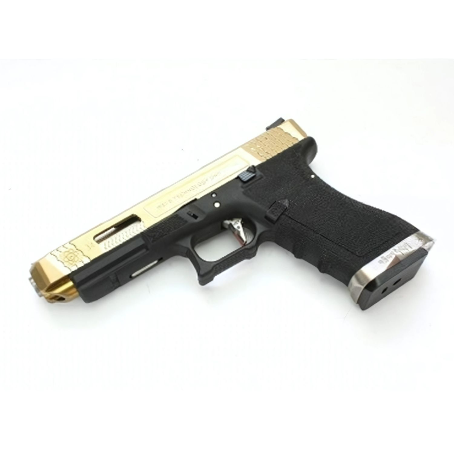 WE Glock G34 Titanium Gold GBB Airsoft Tabanca - Görsel 3