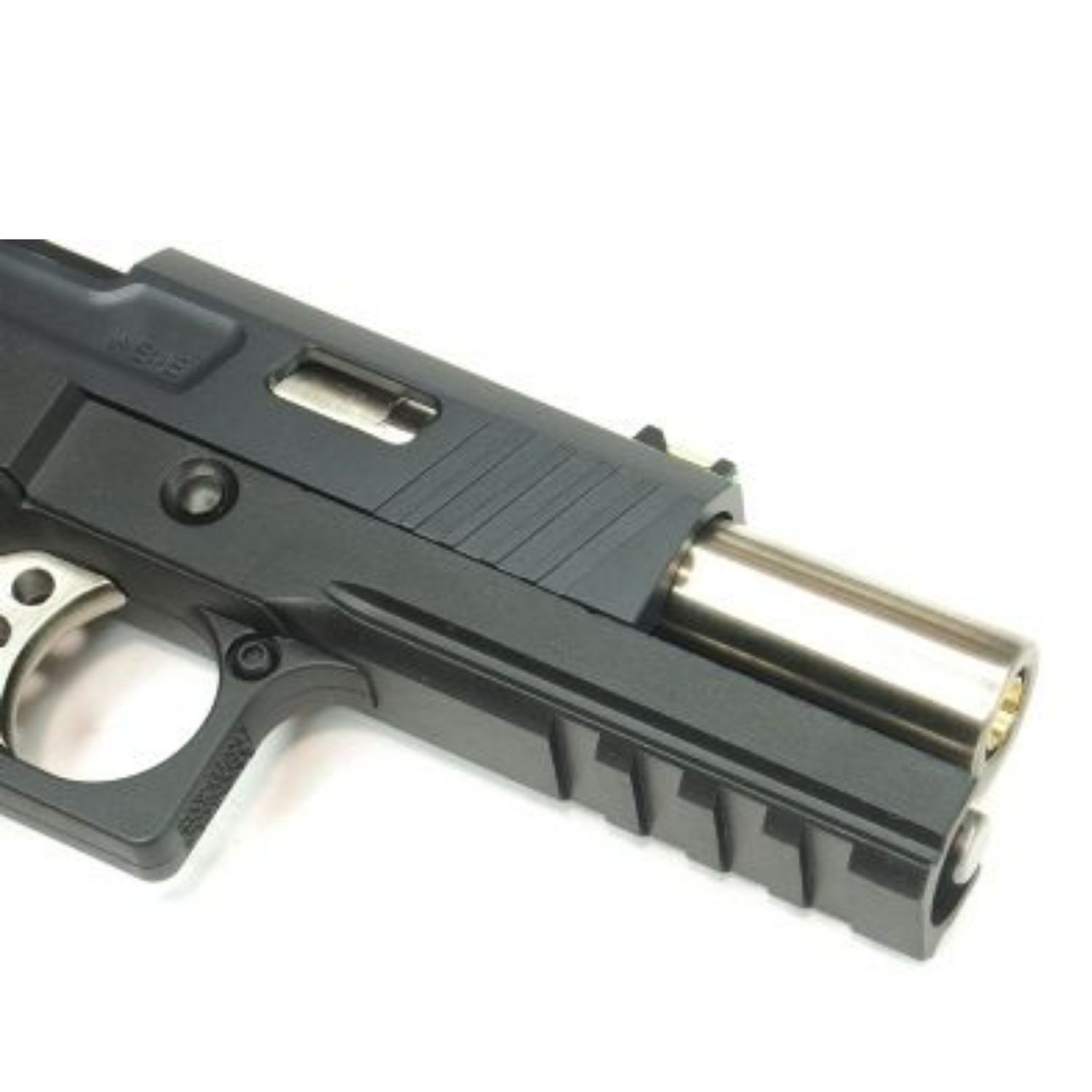 WE Hi-Capa Allosaurus 4.3" Siyah Full Auto GBB Airsoft Tabanca - Görsel 4