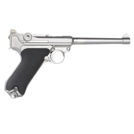 WE P08 Luger 6 Silver GBB Airsoft Tabanca