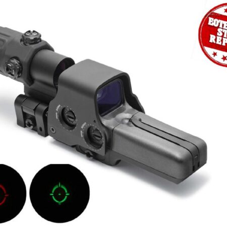 EOTECH Tipi Siyah 518 Red Dot + G33 3x Magnifier Yakınlaştırıcı Set