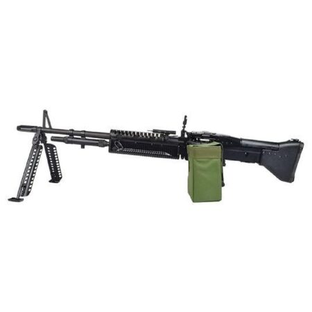 A&K M60 Siyah Full Metal LMG AEG Airsoft Tüfek