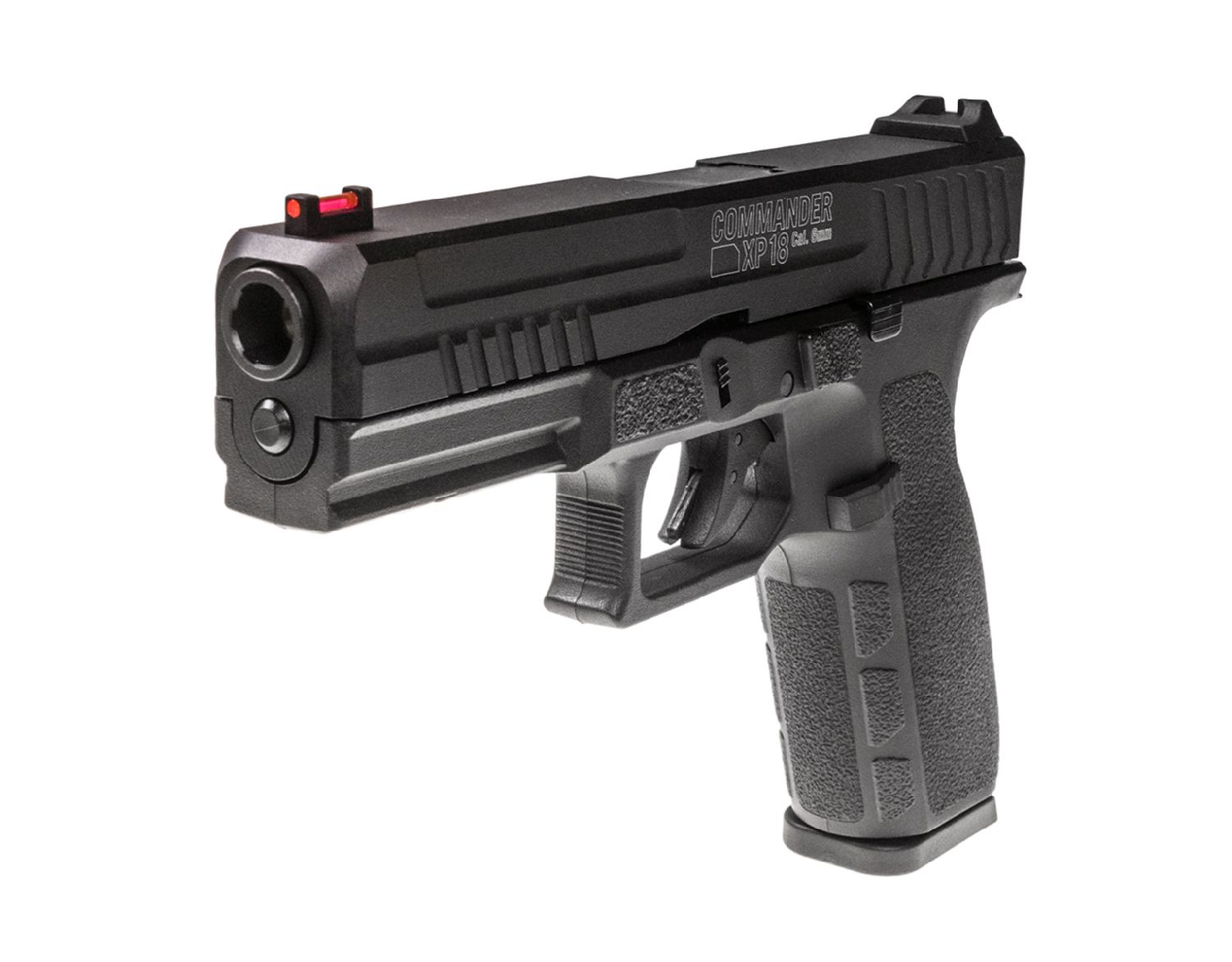 ASG Commander XP18 Siyah CO2 Blowback Airsoft Tabanca - Görsel 2