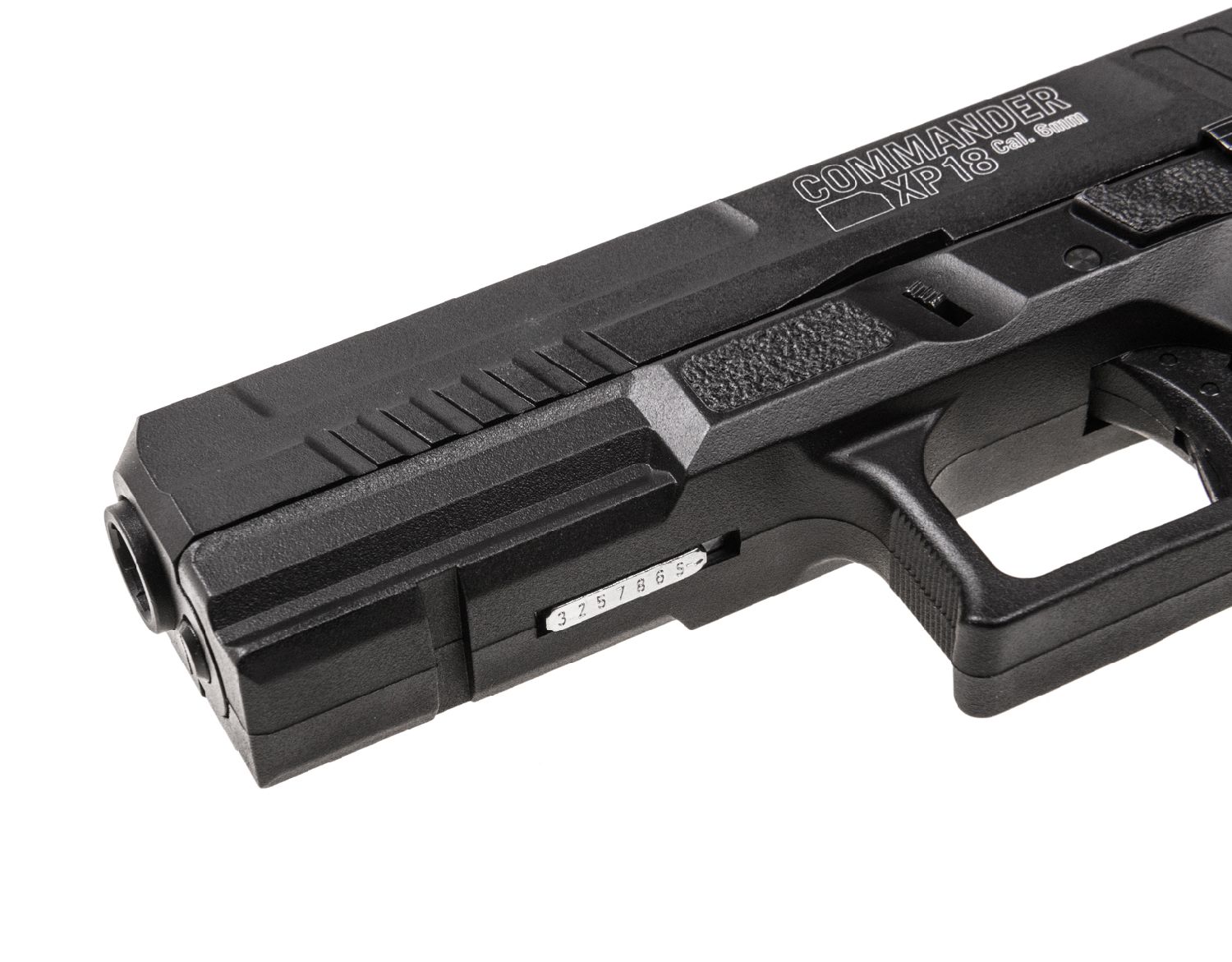 ASG Commander XP18 Siyah CO2 Blowback Airsoft Tabanca - Görsel 4