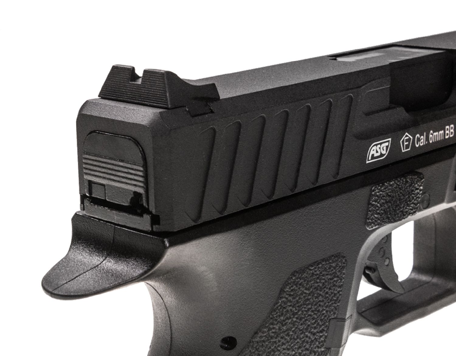 ASG Commander XP18 Siyah CO2 Blowback Airsoft Tabanca - Görsel 5