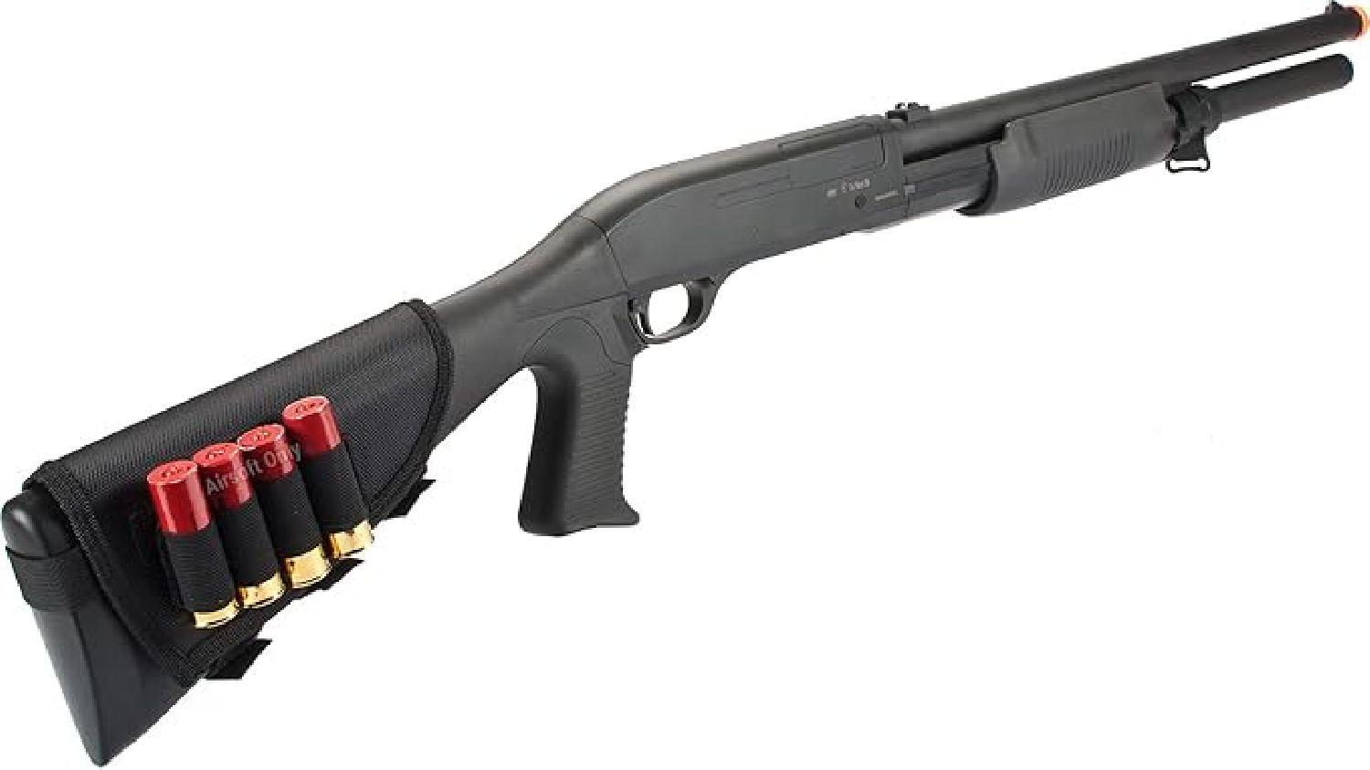 ASG Franchi SAS 12 3-Burst Shotgun Spring Airsoft Tüfek - Görsel 4