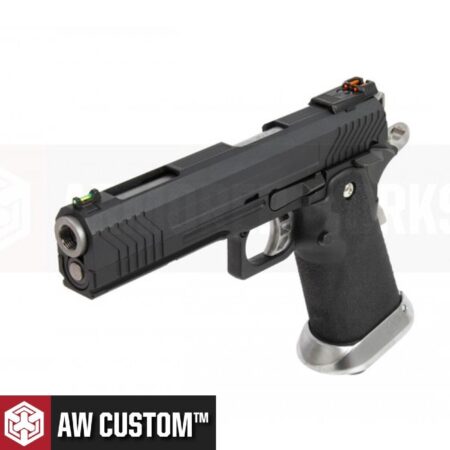 AW HX1102 Hi-Capa Competition Grade Full Metal Siyah GBB Airsoft Tabanca