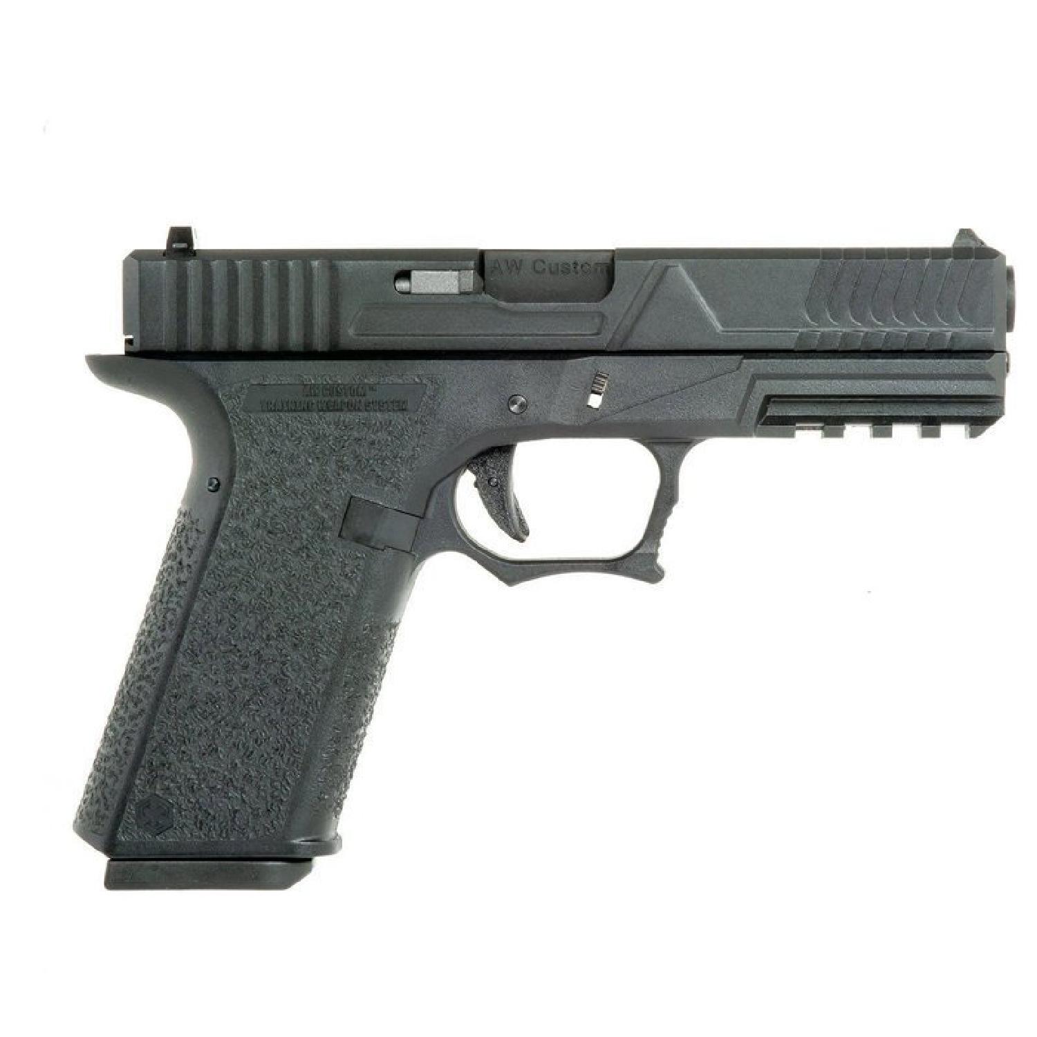 AW VX7300 Glock 17 Agency Siyah GBB Airsoft Tabanca - Görsel 3