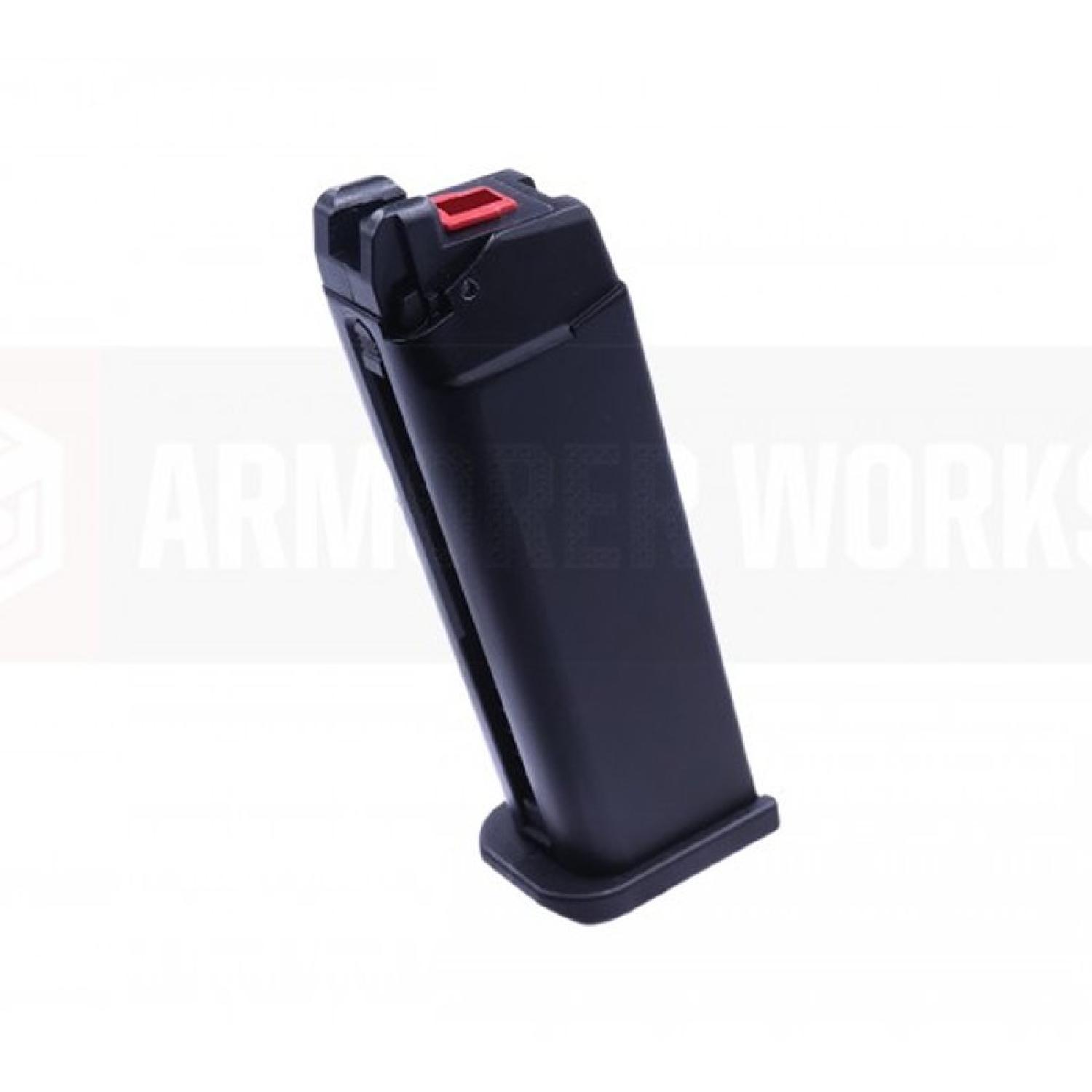 AW VX7300 Glock 17 Agency Siyah GBB Airsoft Tabanca - Görsel 8