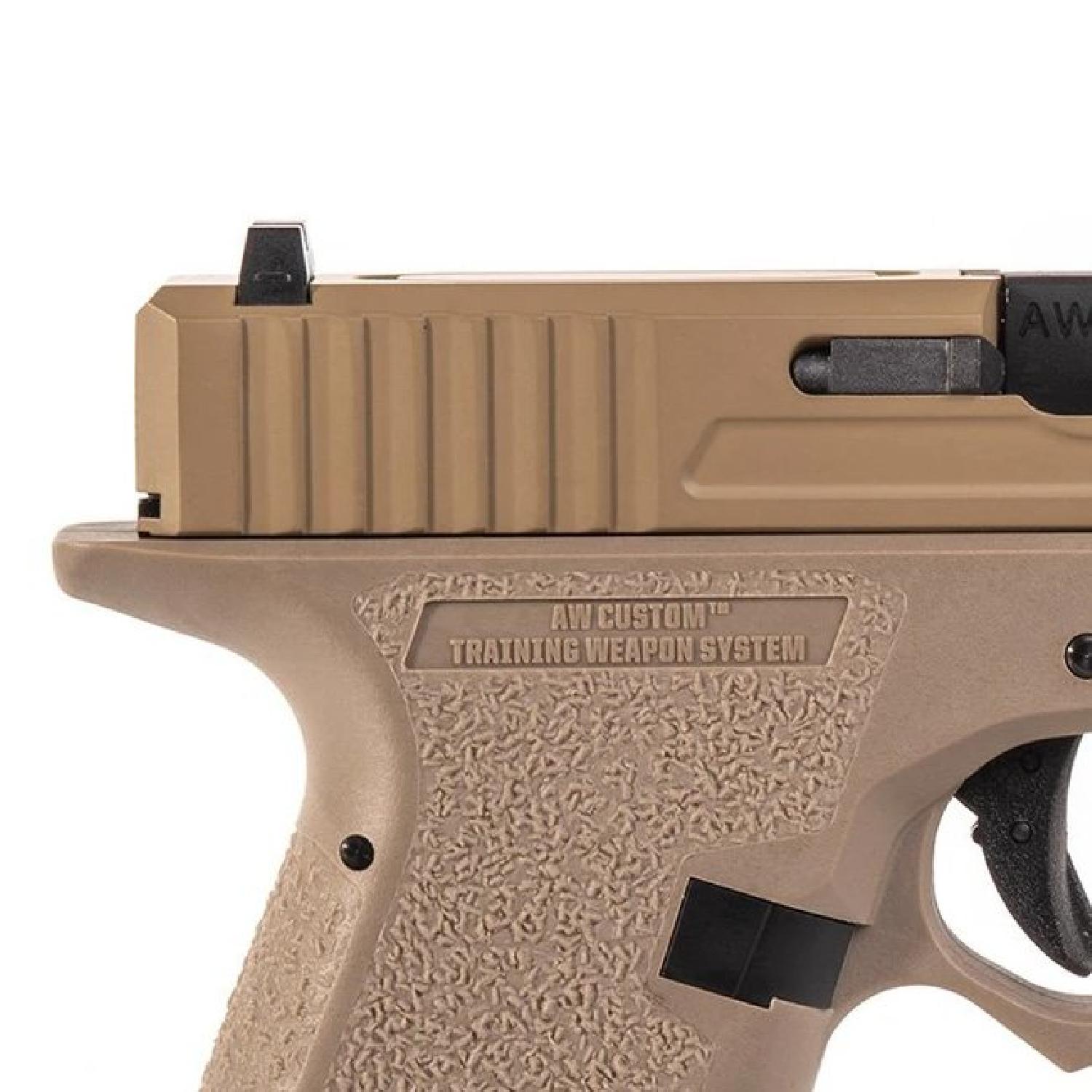 AW VX9301 Glock 19 Agency Tan GBB Airsoft Tabanca - Görsel 2
