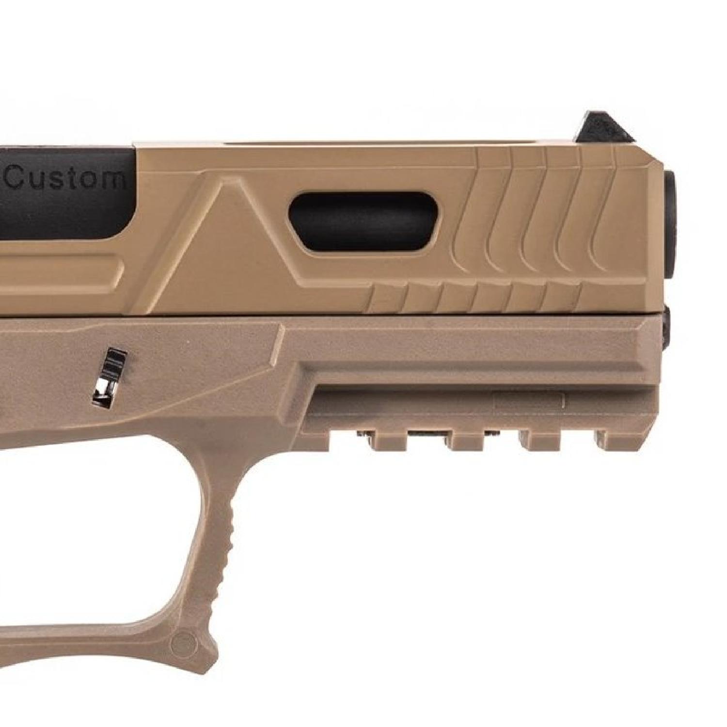 AW VX9301 Glock 19 Agency Tan GBB Airsoft Tabanca - Görsel 4