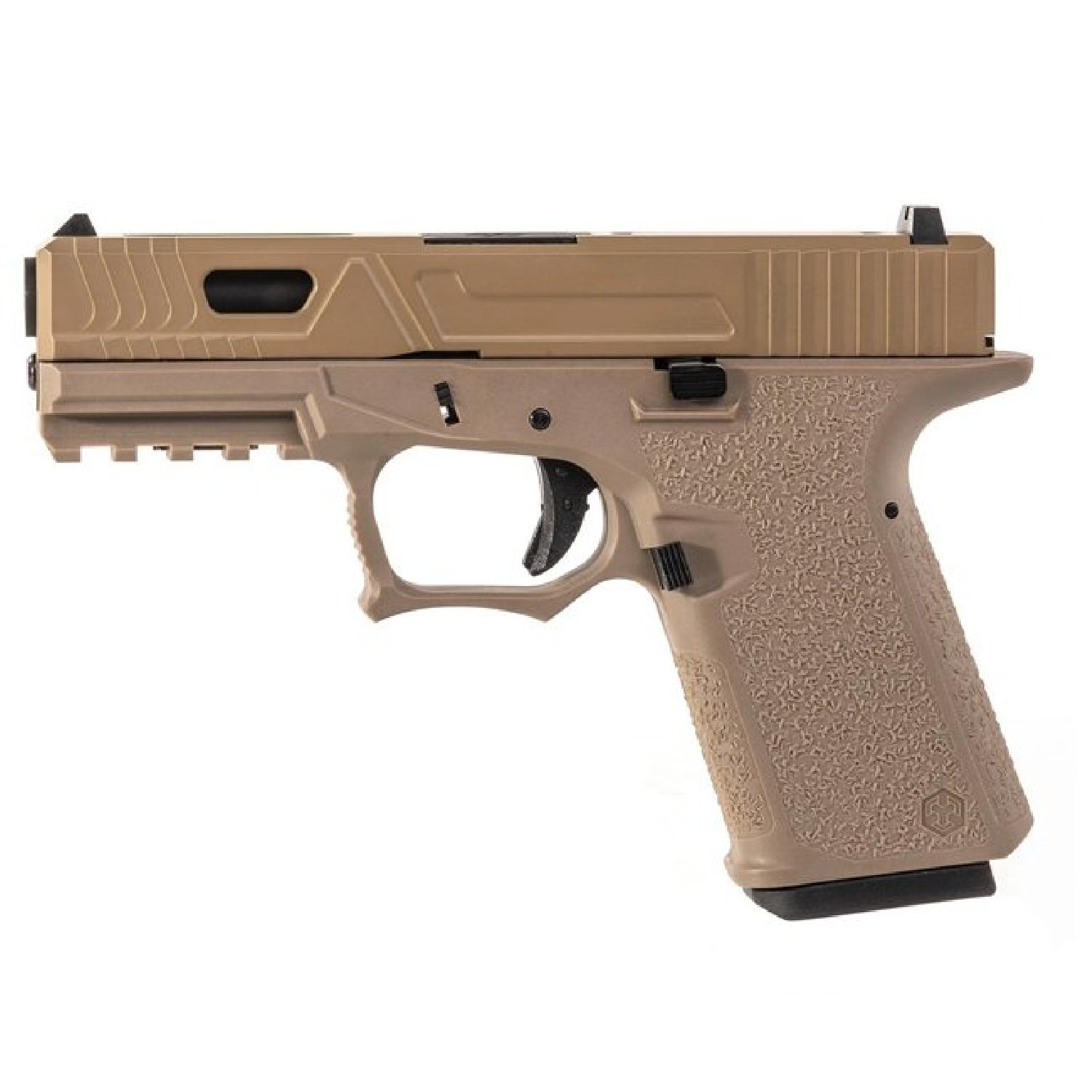 AW VX9301 Glock 19 Agency Tan GBB Airsoft Tabanca - Görsel 5