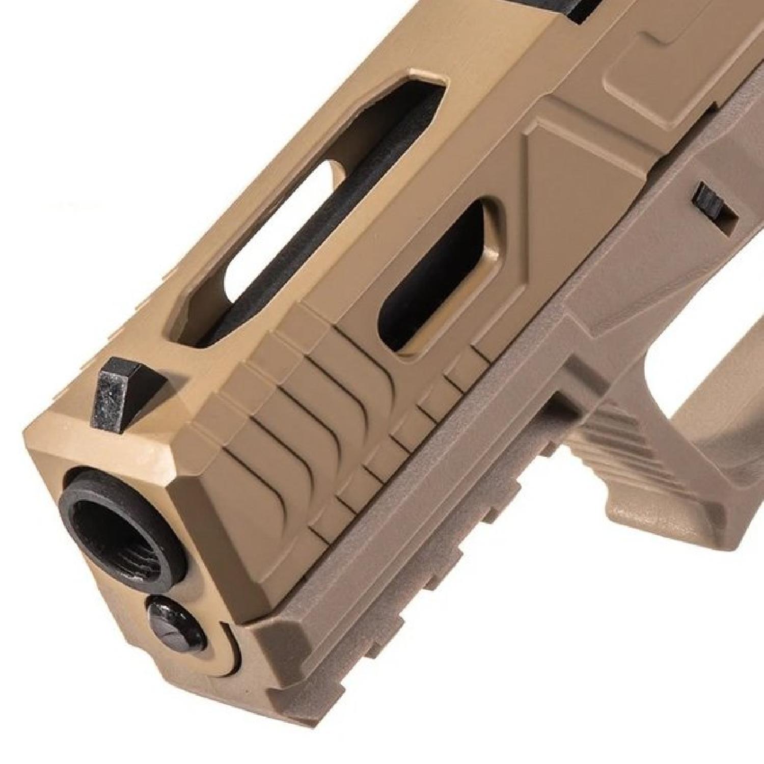 AW VX9301 Glock 19 Agency Tan GBB Airsoft Tabanca - Görsel 7