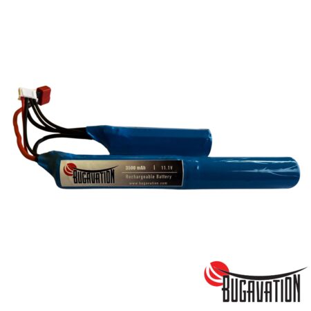 Bugavation Airsoft Lityum Iyon Pil 11.1v 3500 mAh 2 Yaprak T-Plug