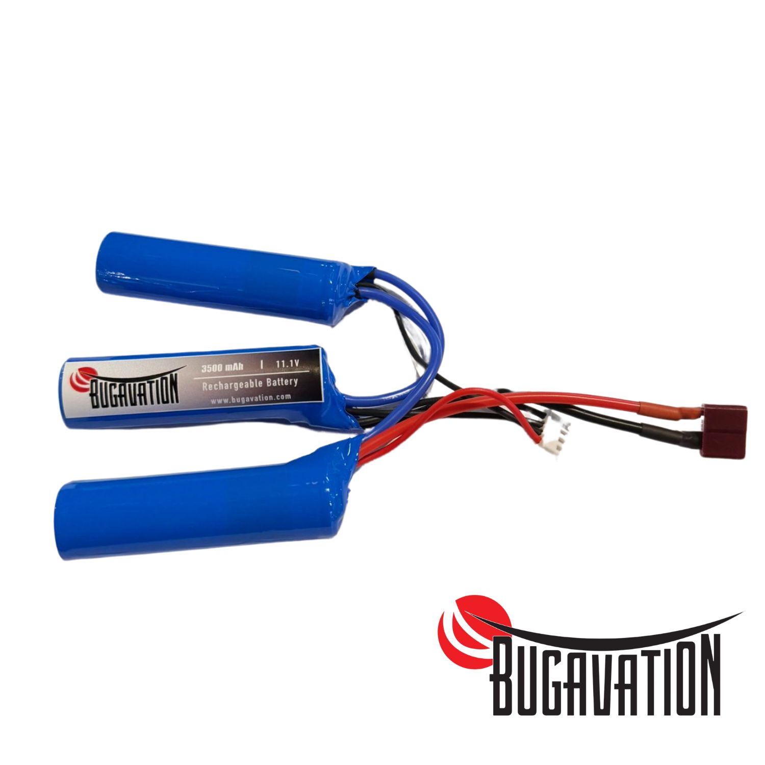 Bugavation Airsoft Lityum Iyon Pil 3 Yaprak 11.1v 3500 mAh T-Plug