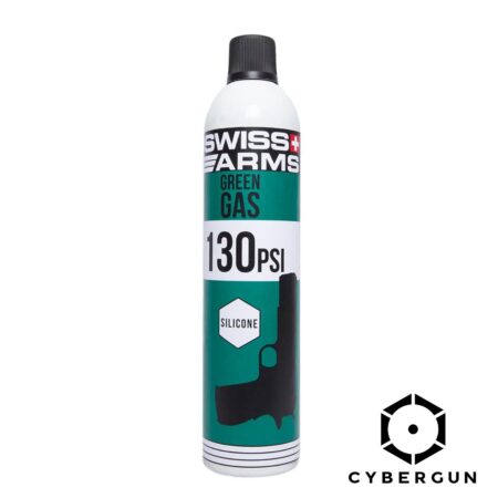 CYBERGUN Swiss Arms 760ml Silikonlu Airsoft Green Gas