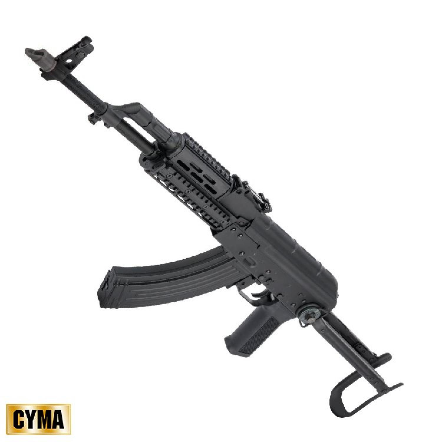 CYMA AKS-47 Full Metal Katlanır Çelik Dipçikli AEG Airsoft Tüfek