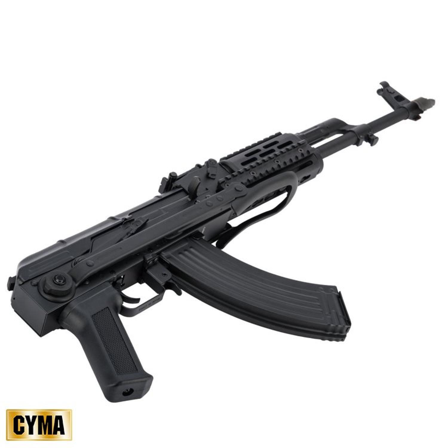CYMA AKS-47 Full Metal Katlanır Çelik Dipçikli AEG Airsoft Tüfek - Görsel 2