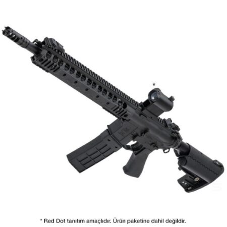 CYMA Sport 13" UX M4 Modüler Kundaklı Full Metal Siyah AEG Airsoft Tüfek