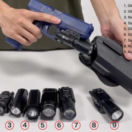 CYTAC R-Defender G3-L Fener ve Lazerli Glock Uyumlu Tabanca Kılıfı