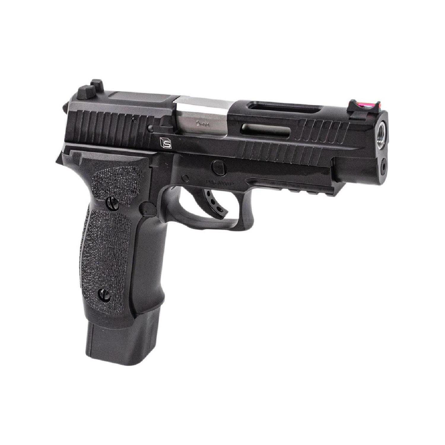 EMG Helios Salient Arms International Lisanslı SIG P226 Siyah CO2 Blowback Airsoft Tabanca