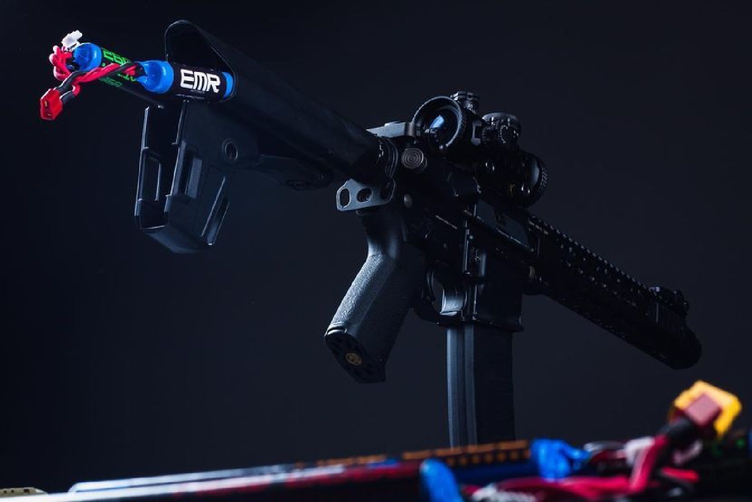 EMR Airsoft Lityum Iyon Pil 11.1v 3500mAh 3 Yaprak Mini Tamiya - Görsel 2