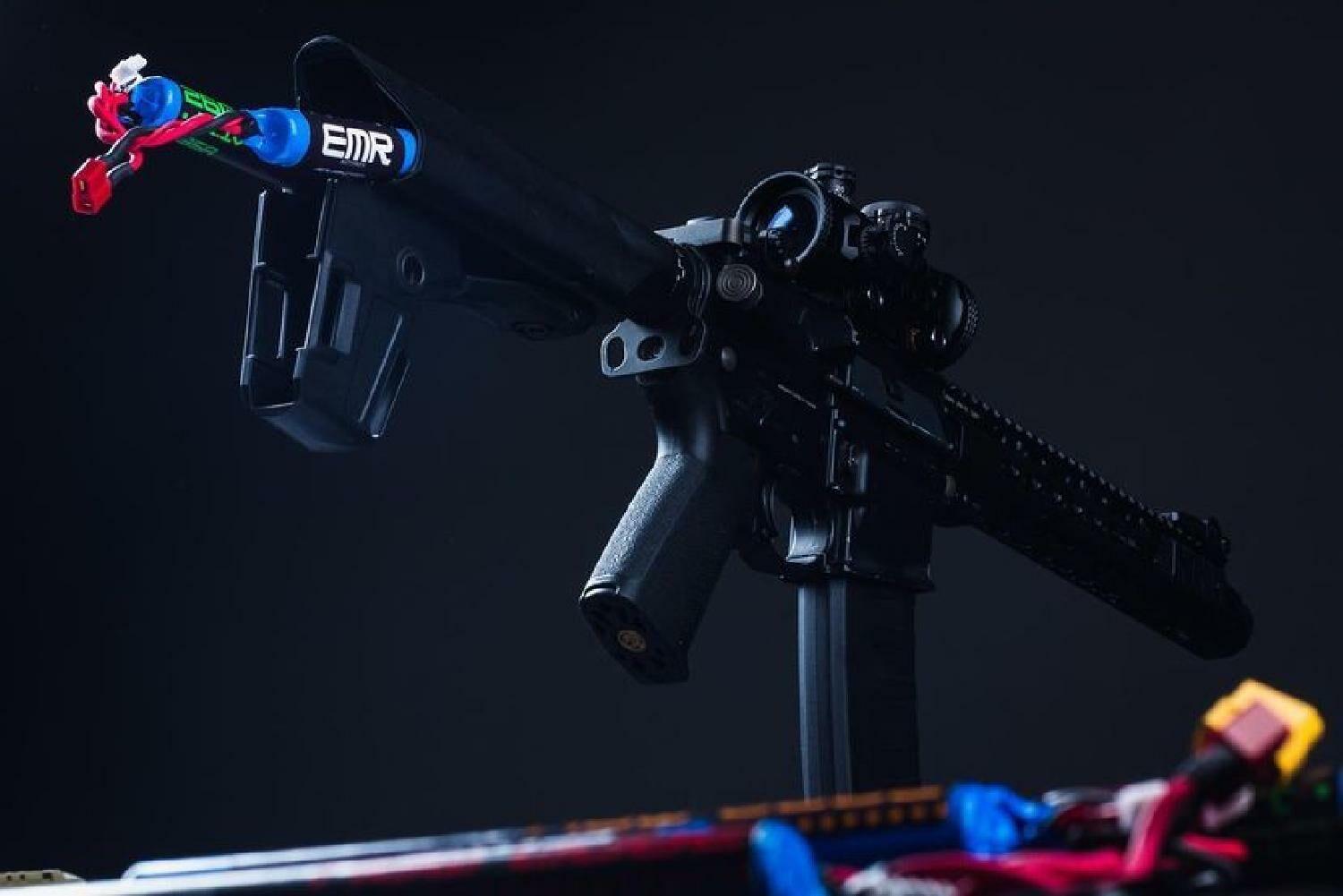 EMR Airsoft Lityum Iyon Pil 7.4v 3500mAh Çubuk T-Plug - Görsel 2