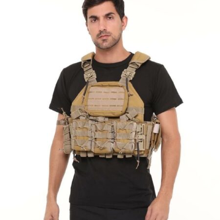 Single Sword Bej Pratik Hücum Yeleği