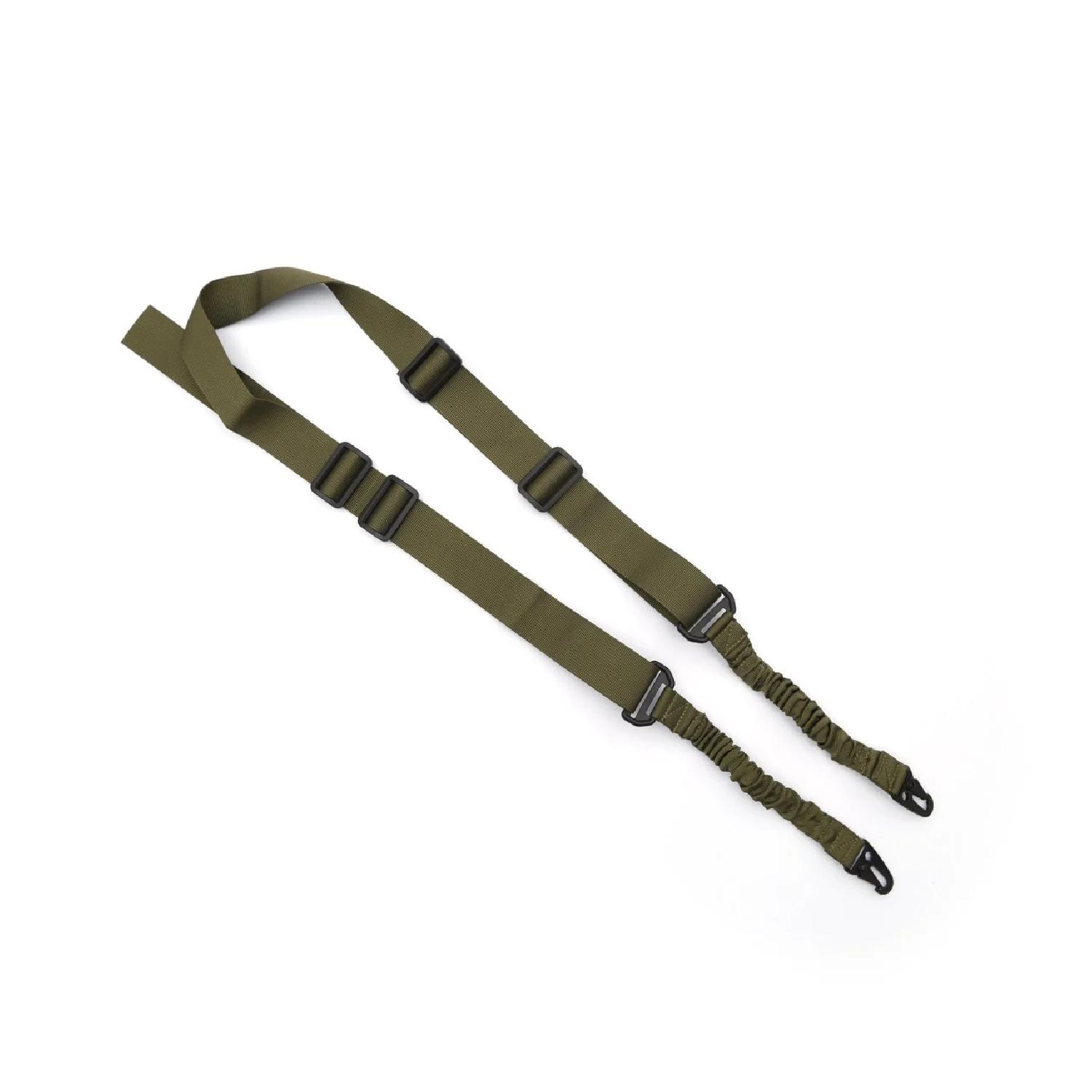 SS Haki Çift Nokta Askı Kayışı