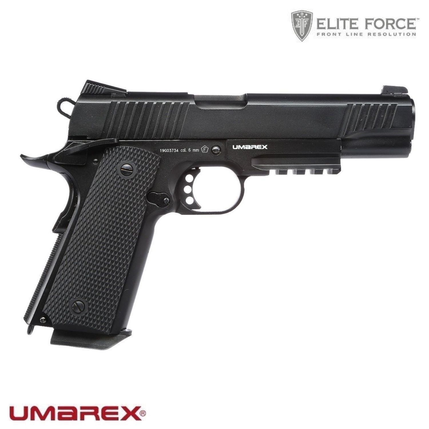 UMAREX Elite Force 1911 TAC CO2 Blowback Airsoft Tabanca