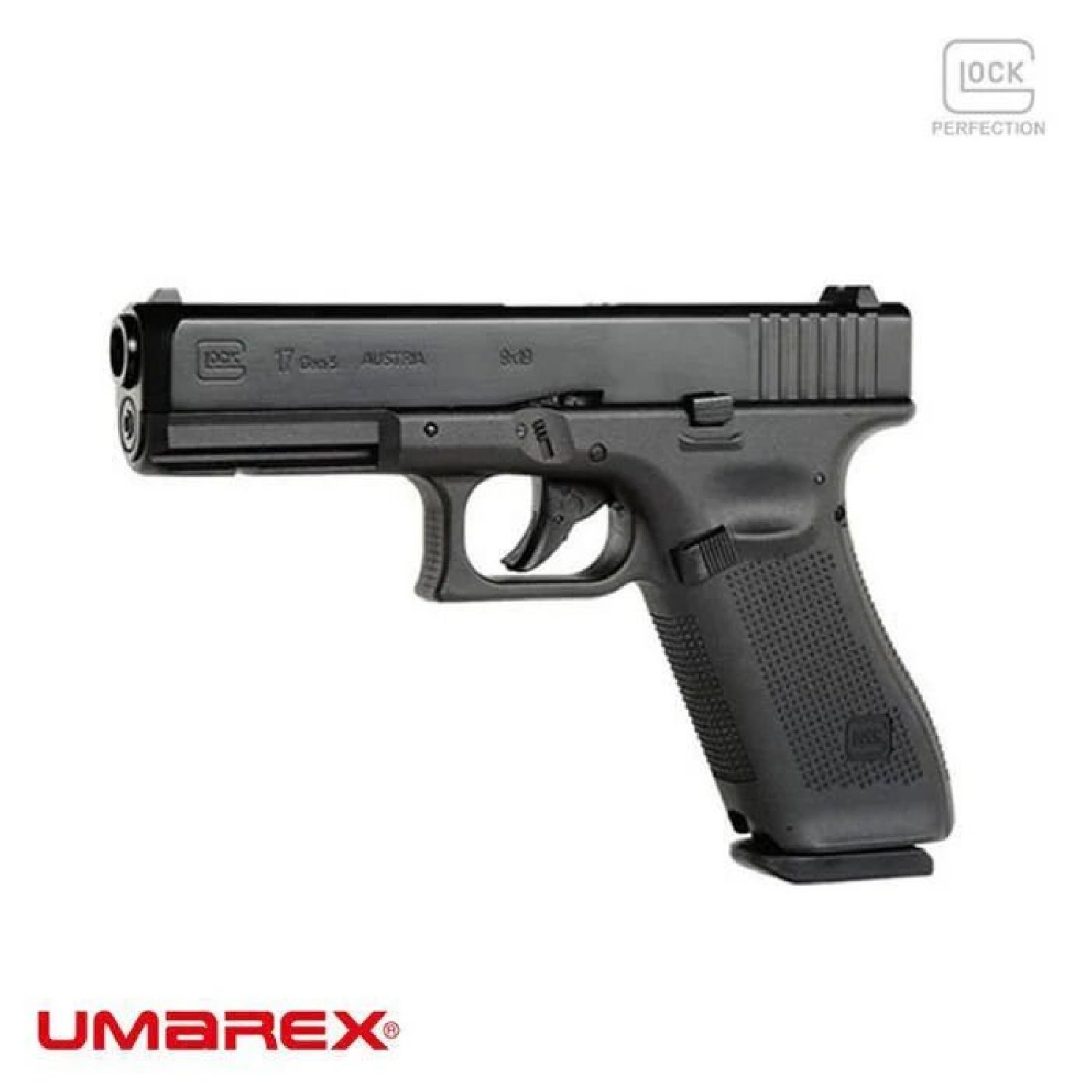 UMAREX Glock 17 Gen5 Siyah CO2 Blowback Airsoft Tabanca - Görsel 3