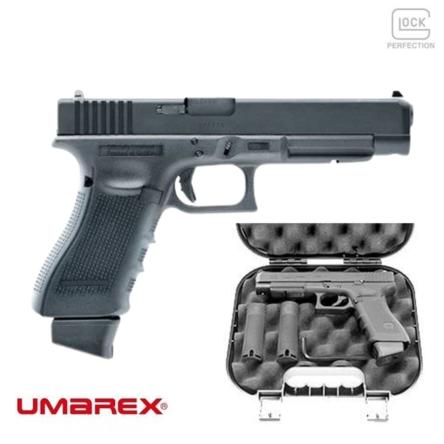 UMAREX Glock 34 Deluxe Gen4 CO2 Blowback Airsoft Tabanca