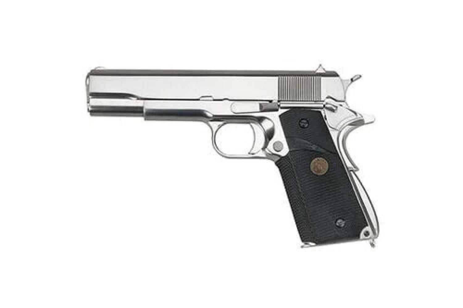 WE COLT 1911 A1 Silver Pro Grips GBB Airsoft Tabanca - Görsel 4