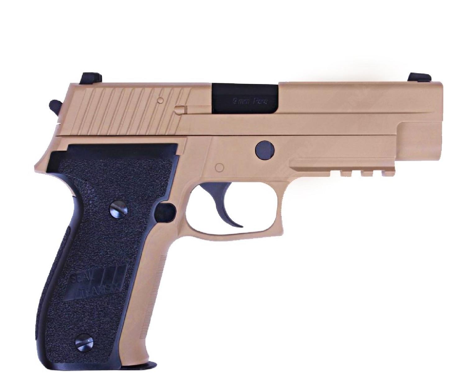WE MK25 F226 Tan GBB Airsoft Tabanca