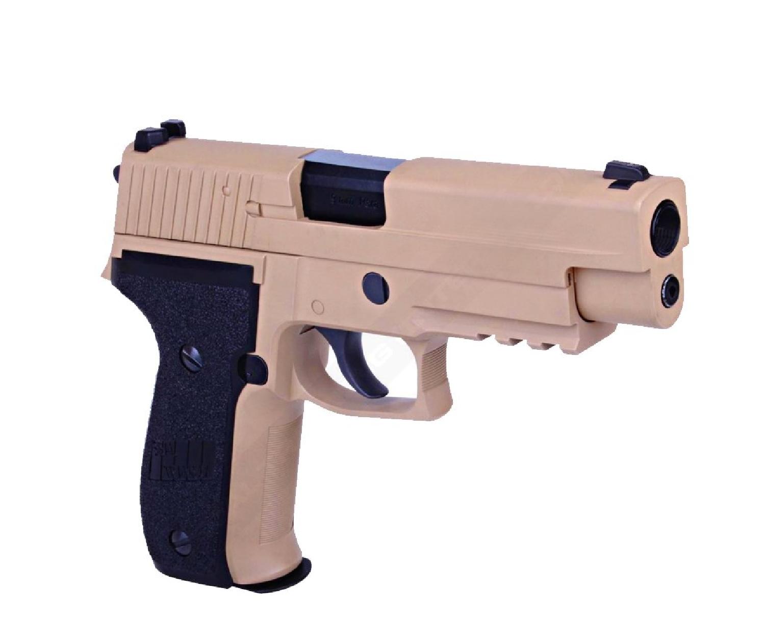 WE MK25 F226 Tan GBB Airsoft Tabanca - Görsel 2