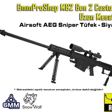 6mmProShop M82 Gen2 Custom Sniper DMR AEG Airsoft Tüfek