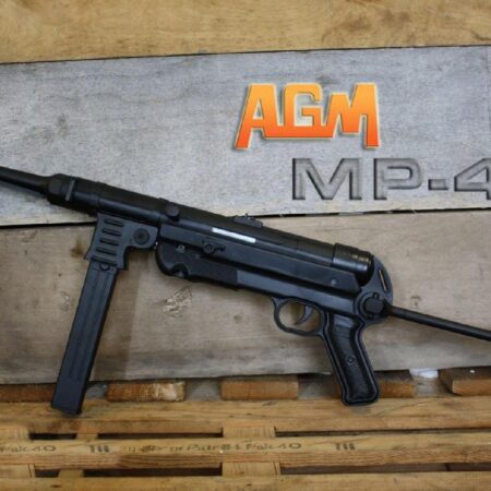 AGM Matrix MP007 MP40 WWII Full Metal SMG AEG Airsoft Tüfek