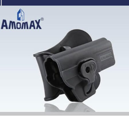 Amomax Glock Uyumlu Siyah Sağ Tabanca Kılıfı