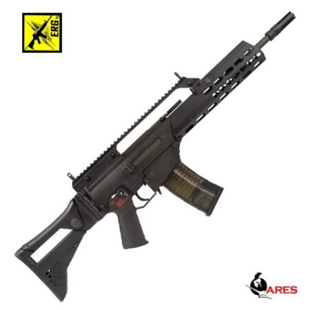 ARES G36K EBB Gerçekçi Tepmeli Siyah AEG Airsoft Tüfek