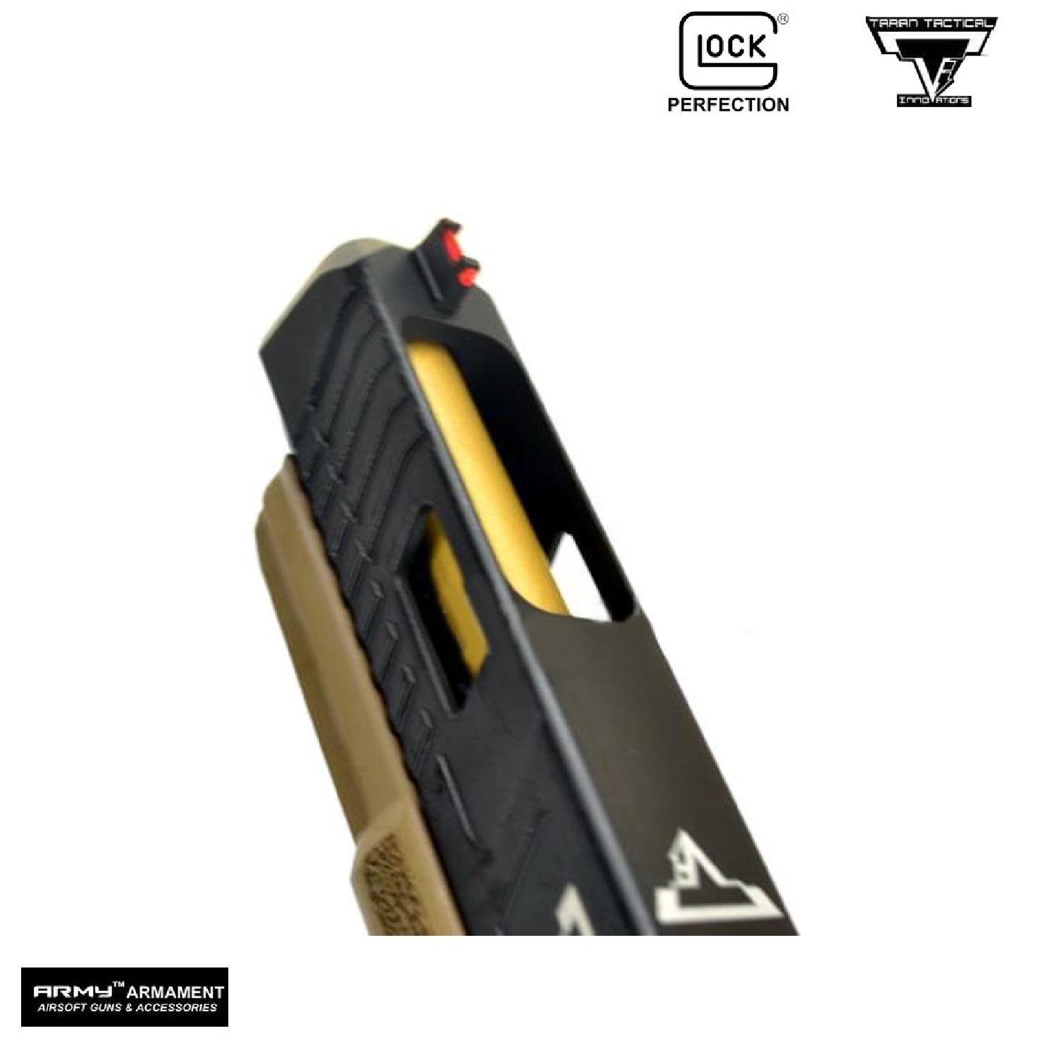 Army TTI Combat Master Glock 34 Desert GBB Airsoft Tabanca - Görsel 4