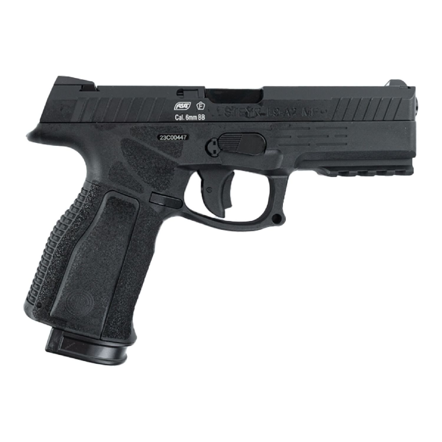 ASG STEYR L9-A2 Siyah CO2 Blowback Airsoft Tabanca - Görsel 2