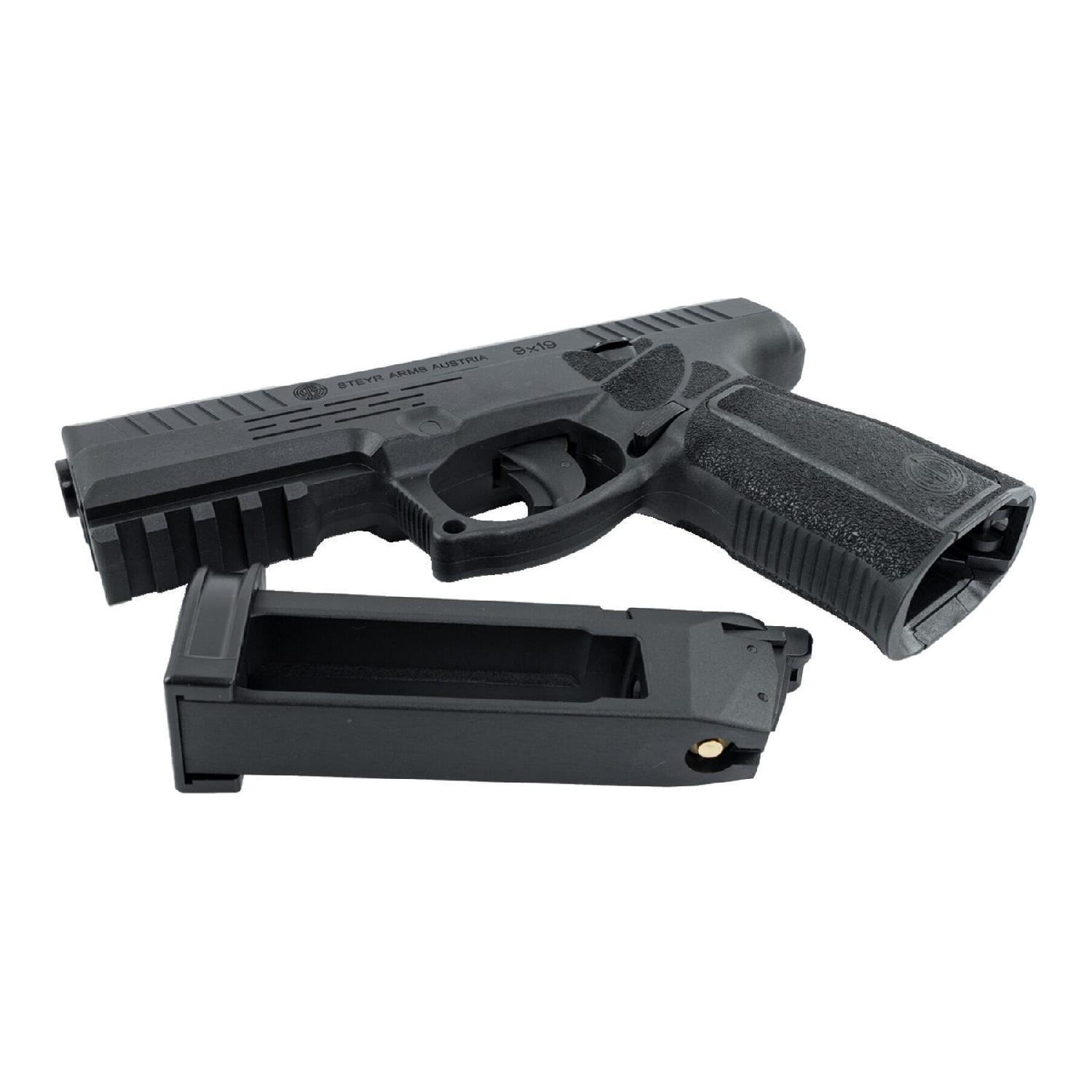 ASG STEYR L9-A2 Siyah CO2 Blowback Airsoft Tabanca - Görsel 6